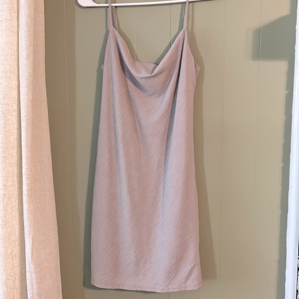Gilli Textured Cowl Neck Cami Midi Dress